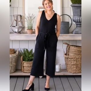 smash & tess Jillian Harris  lakeside romper midnight black